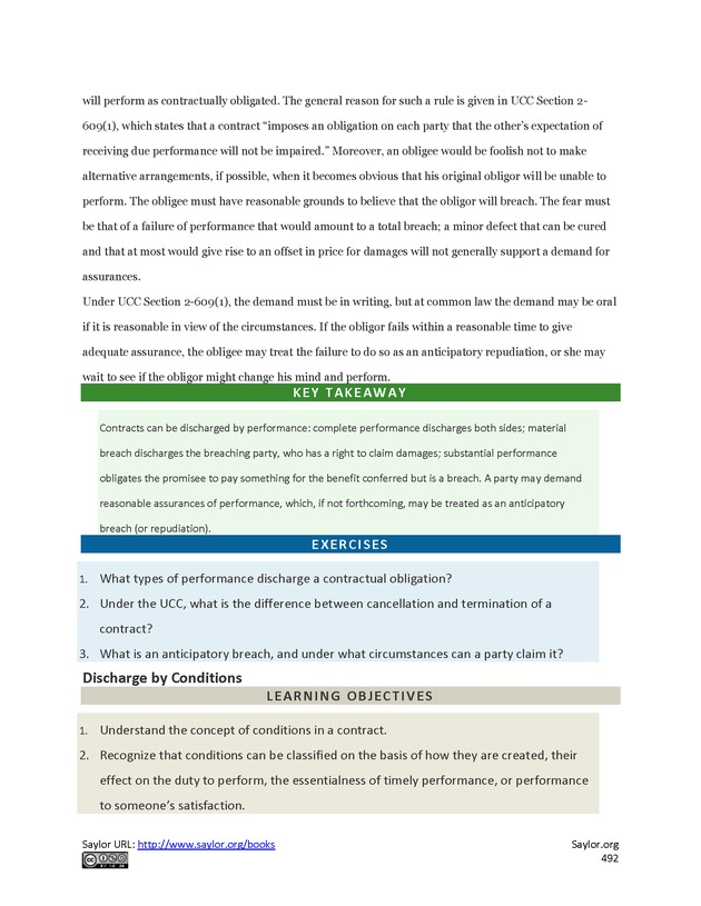 Business Law and the Legal Environment - Page 492